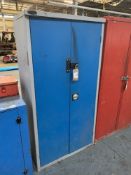 Steel 2 door storage cabinet