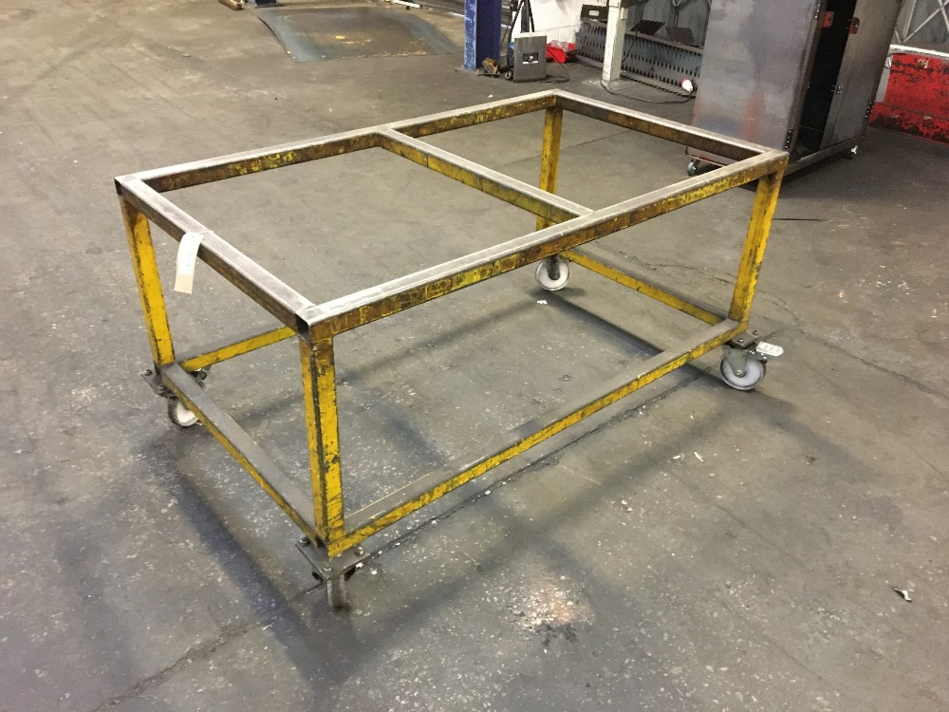 Mobile steel framed trolley - Image 2 of 2