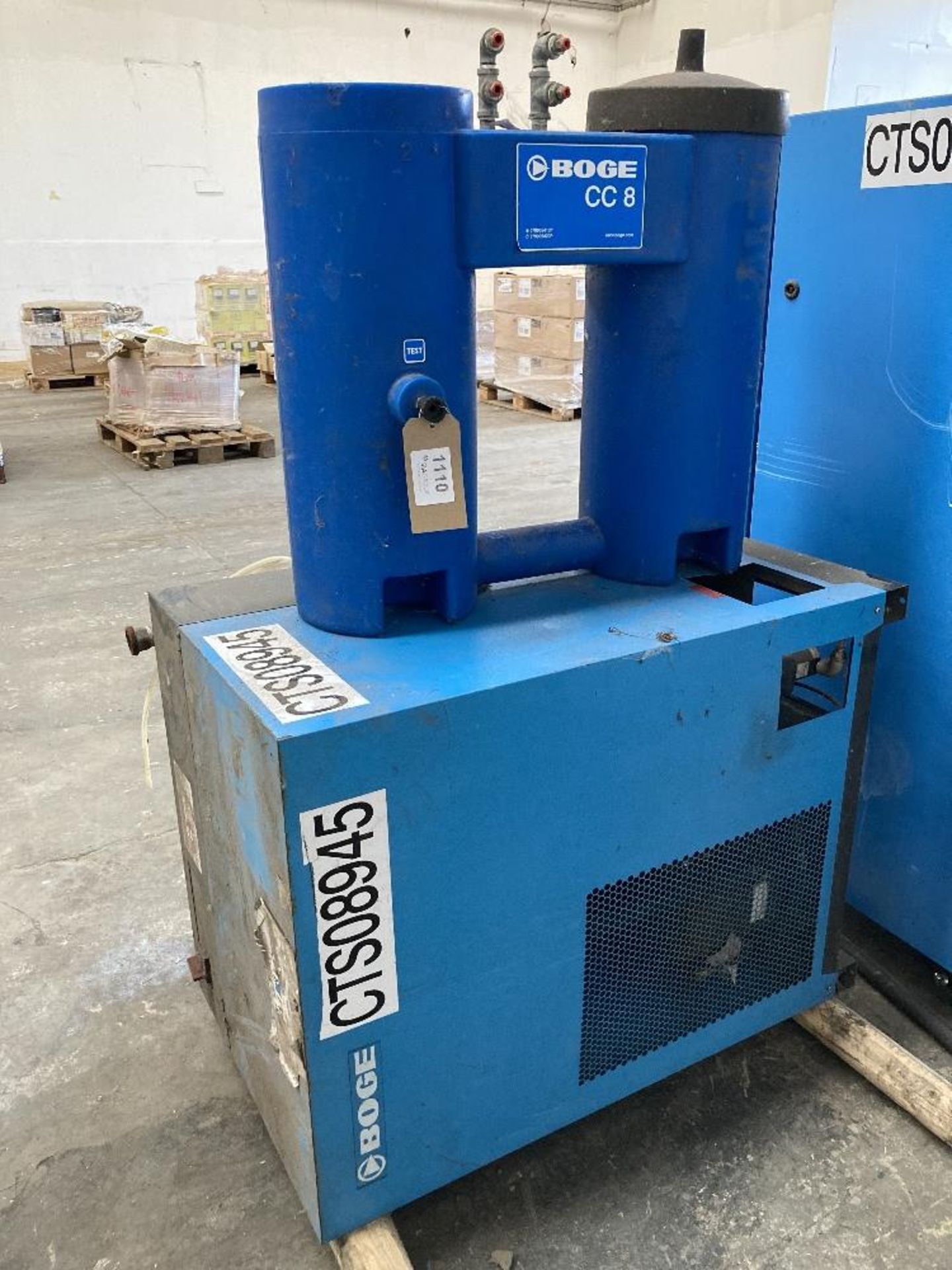 Boge DS75 Dryer & Boge CC8 Seperator