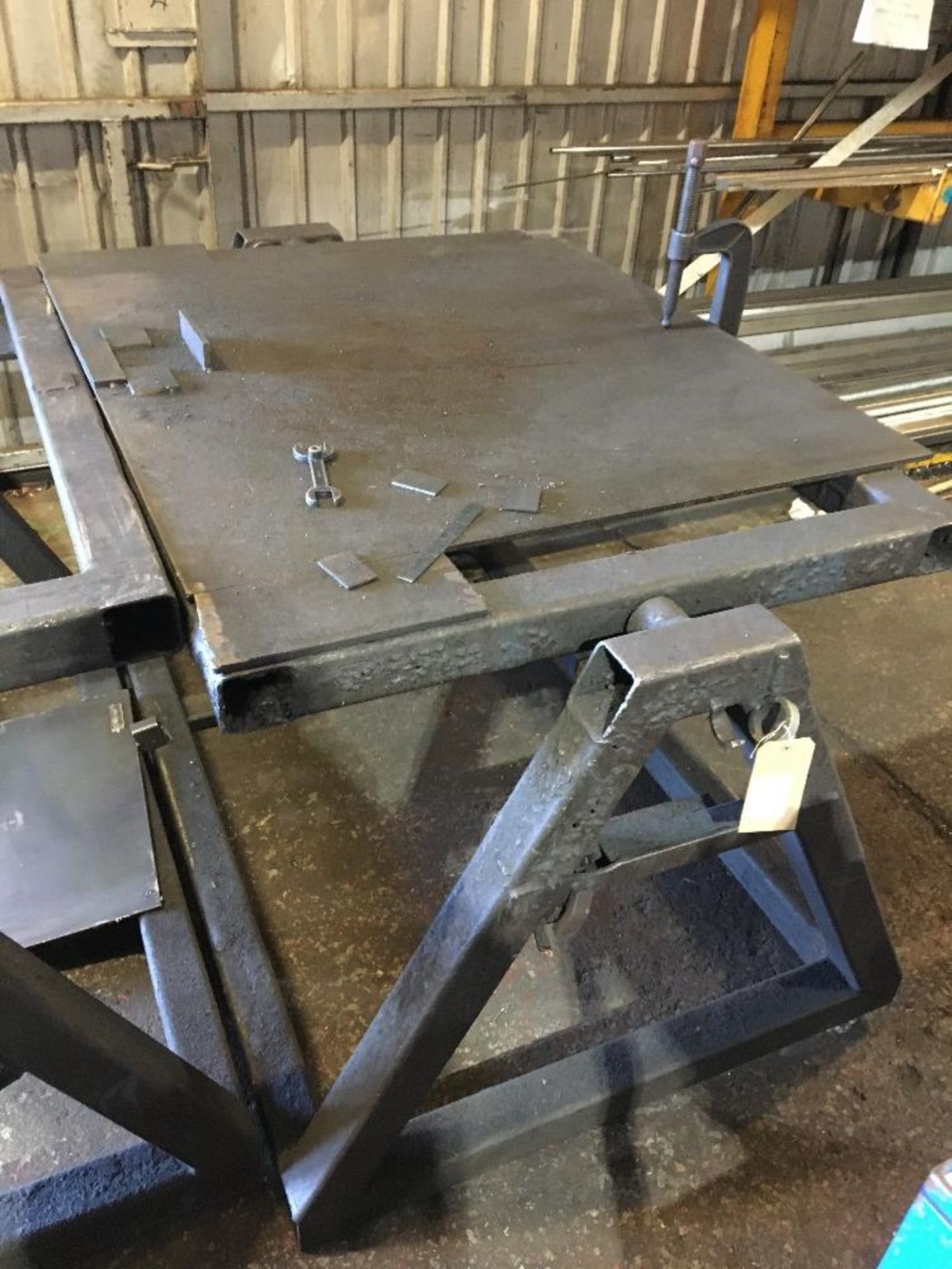 Fabricated Welding Support Benches