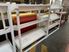 Steel 3 tier flow racking