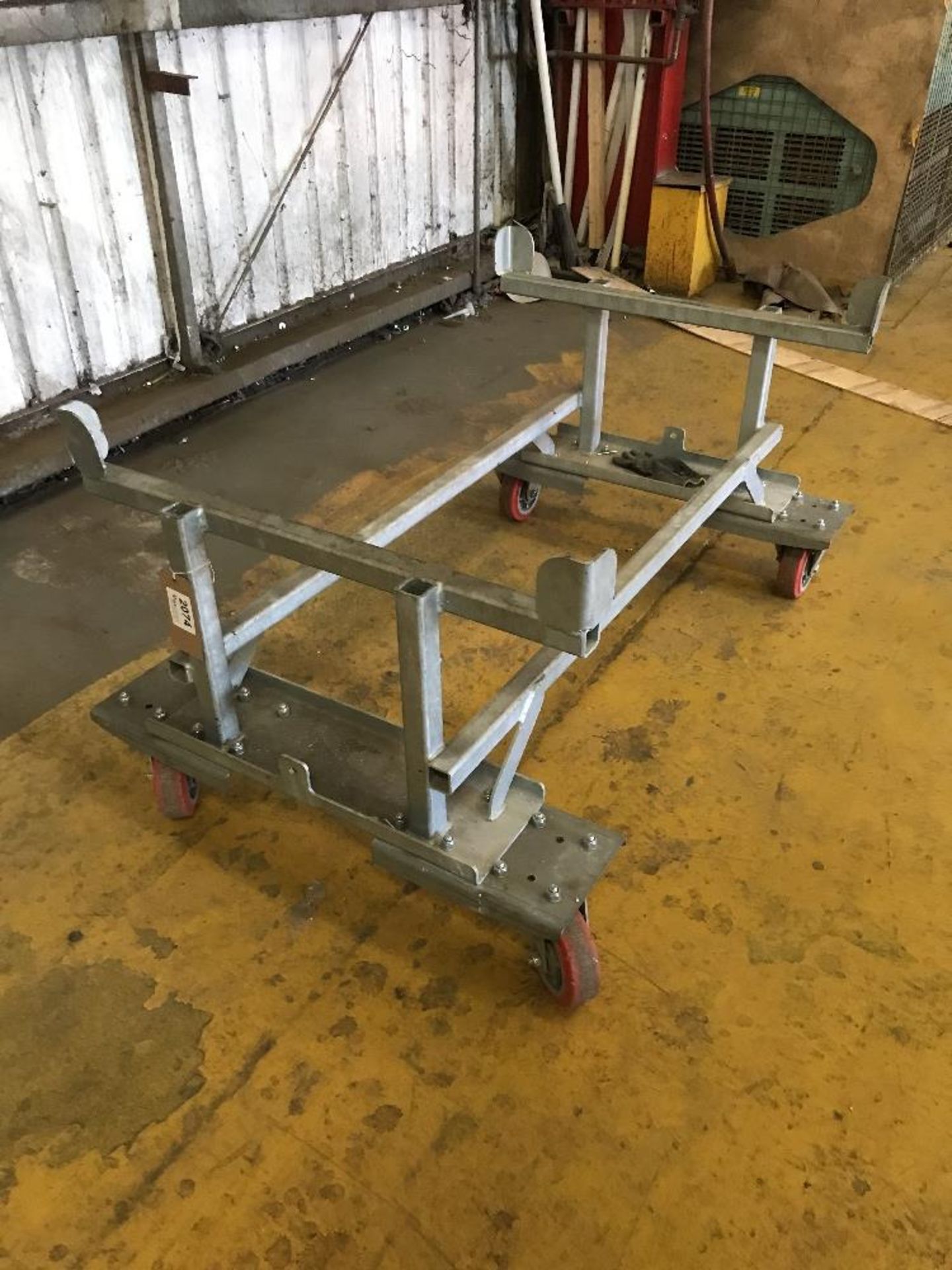 Fabricated Galvanised Bespoke Mobile Trolley - Image 3 of 3