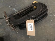 (5) G-Clamps 8"/200mm