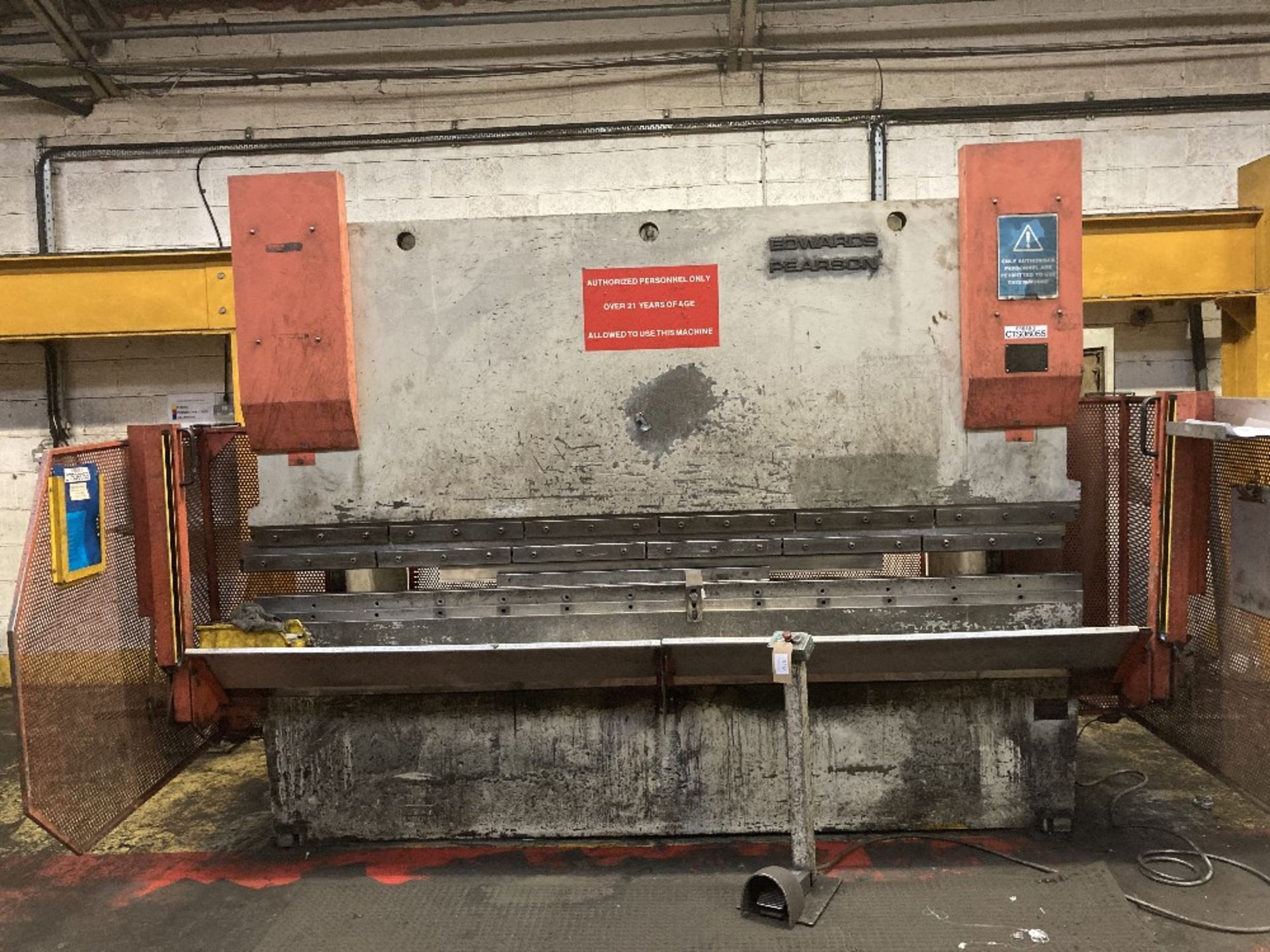 Edwards Pearson Model PR3-150T press brake - Bild 2 aus 8