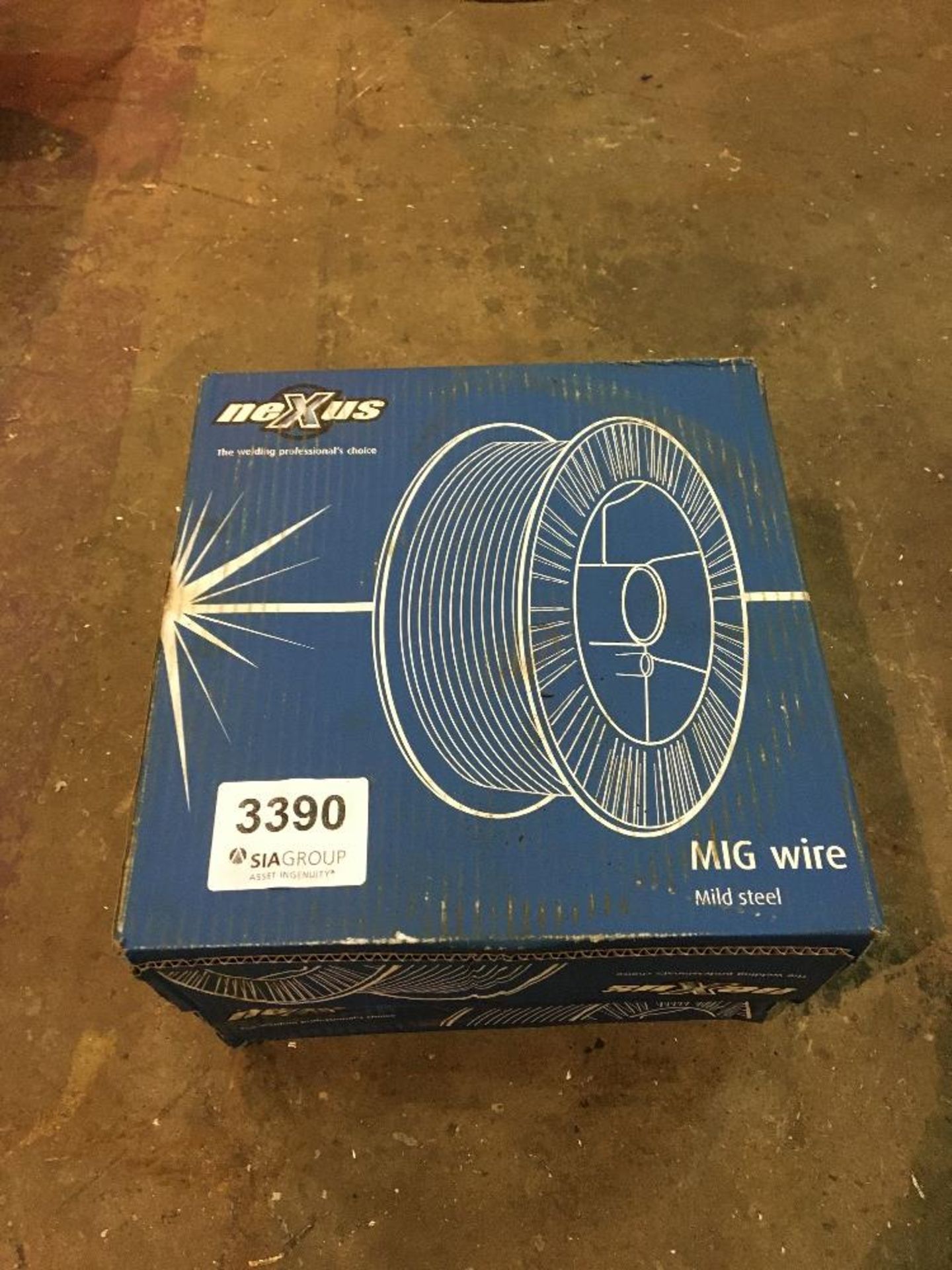 (2) Nexus SG2 1.0mm mild steel Mig welding wire with plastic spool boxed