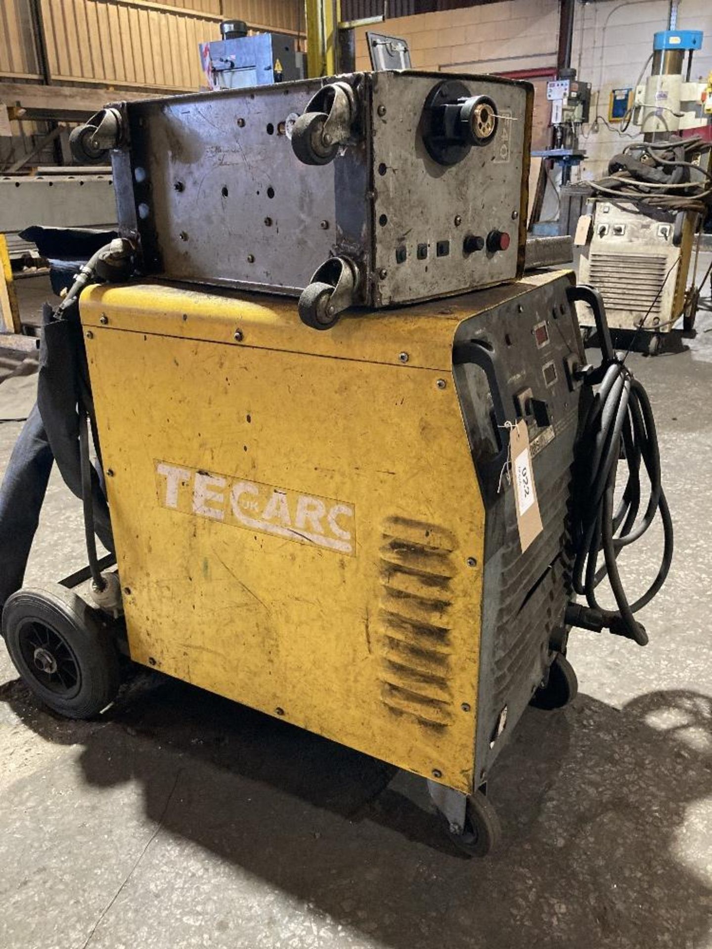 Tecarc SWF MIG 400S MIG welding set c/w F40 Wire Feeder - Image 2 of 5