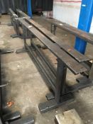 (2) Heavy Duty Steel Trestles