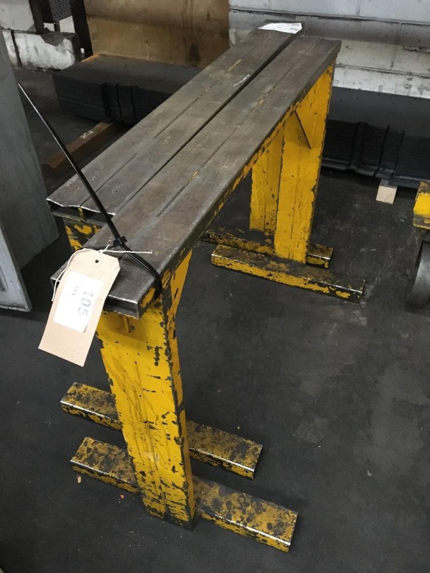 (2) Steel trestles