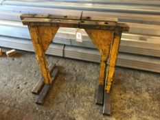 (2) Steel trestles