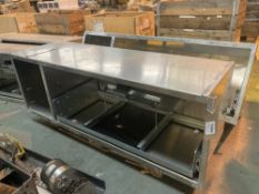 (2) Fabricated Aluminium Power Pack Housing with Sliding Tray