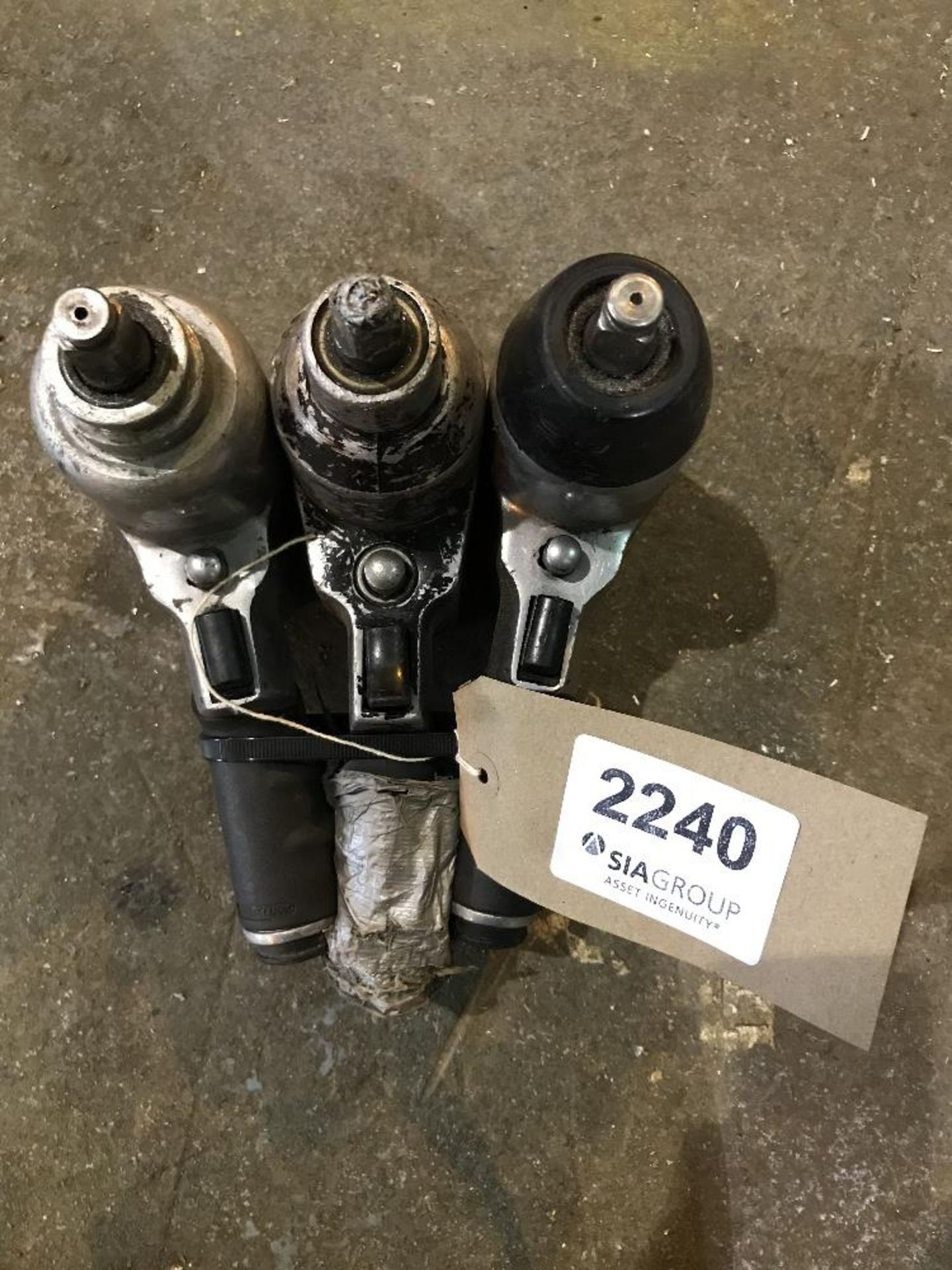 (3) Pneumatic Impact Wrenches - Unbranded