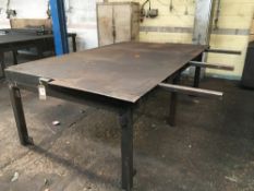 Heavy Duty Fabricated Welding Table