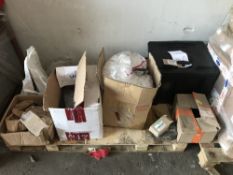 2 pallets of various consumables