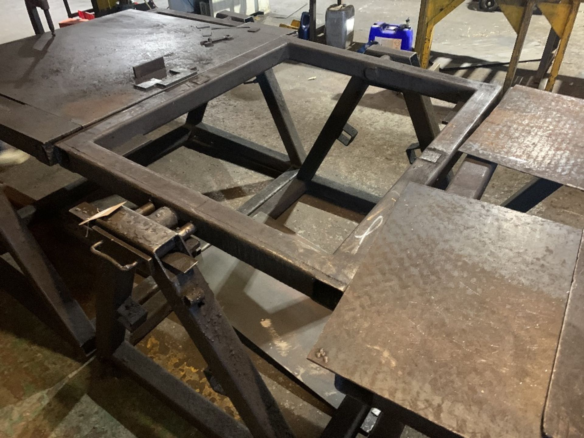 Fabricated Welding Support Benches