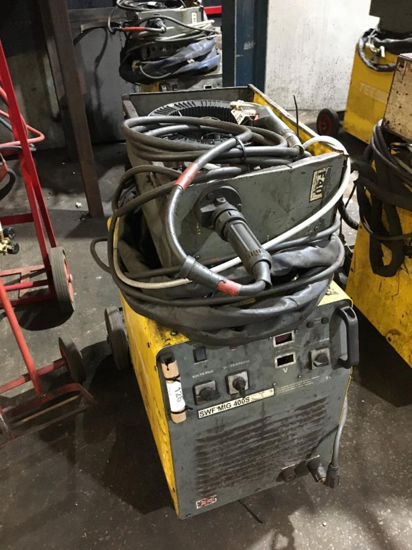 Tecarc SWF MIG 400S MIG welding set c/w F40 Wire Feeder - Image 2 of 4