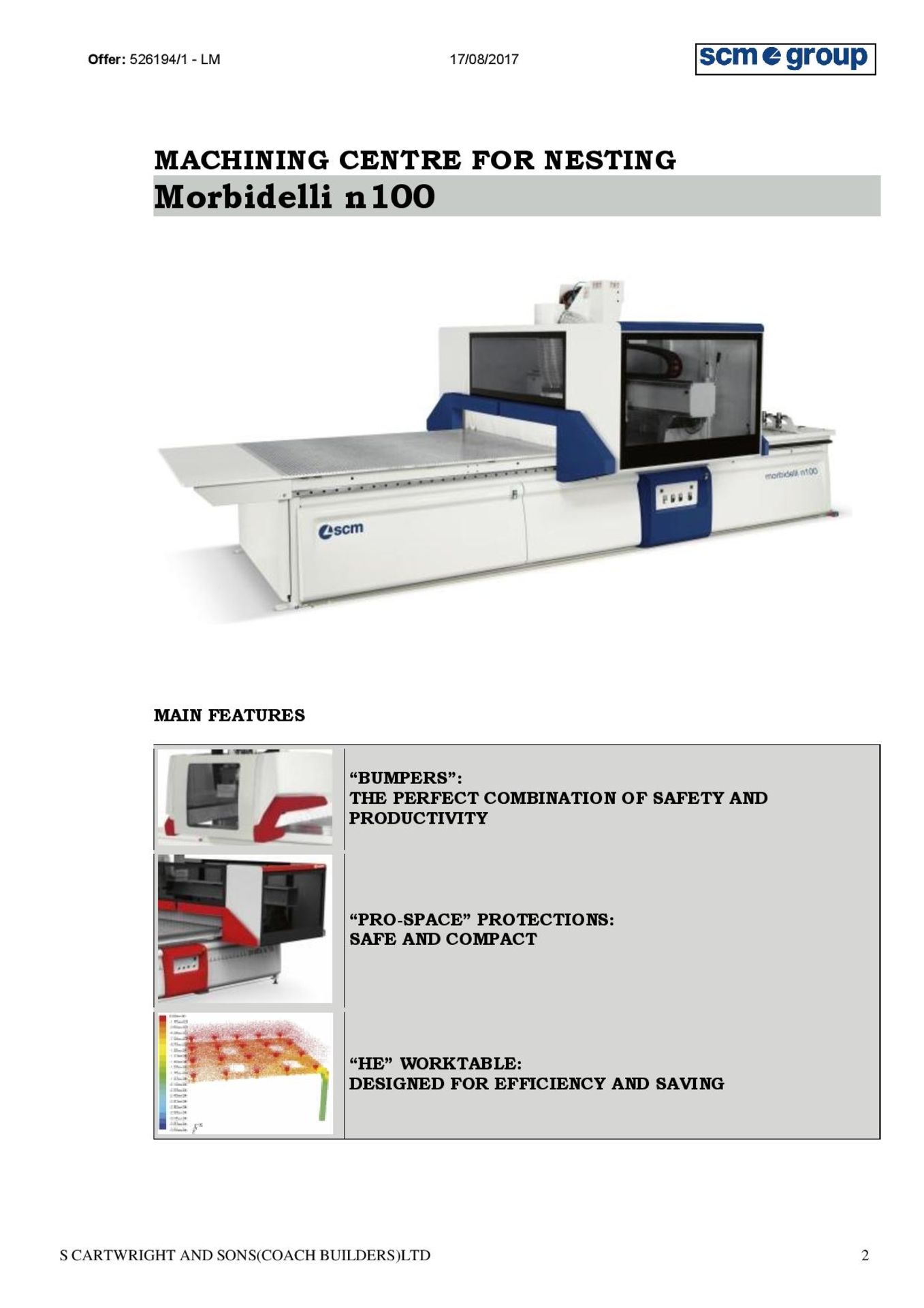 SCM Pratix S15C CNC router - Image 10 of 31