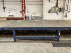 Steel framed heavy duty profile table