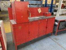 Fabricated Steel Workbench & Cabinets