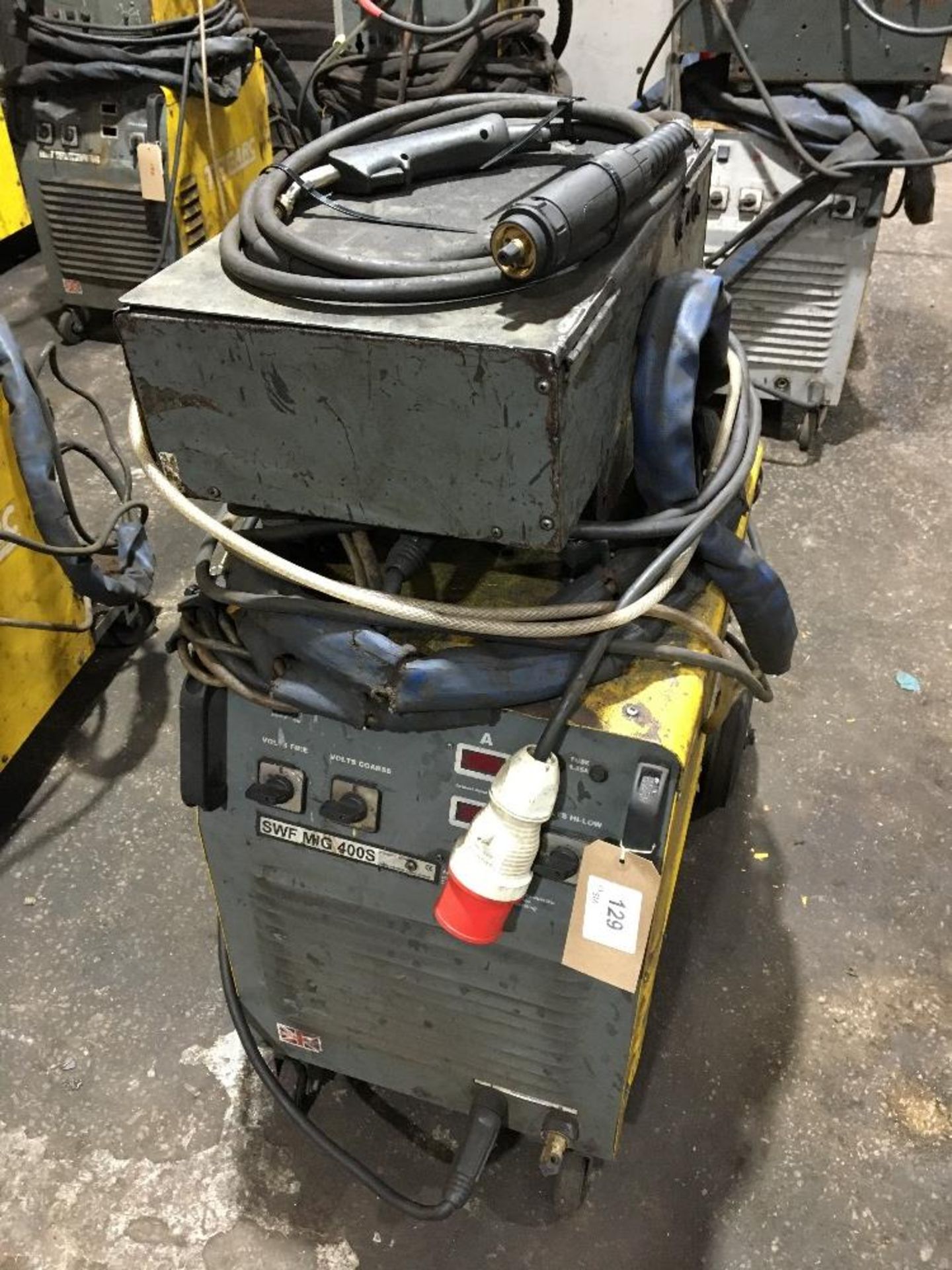 Tecarc SWF MIG 400S MIG welding set c/w F40 Wire Feeder