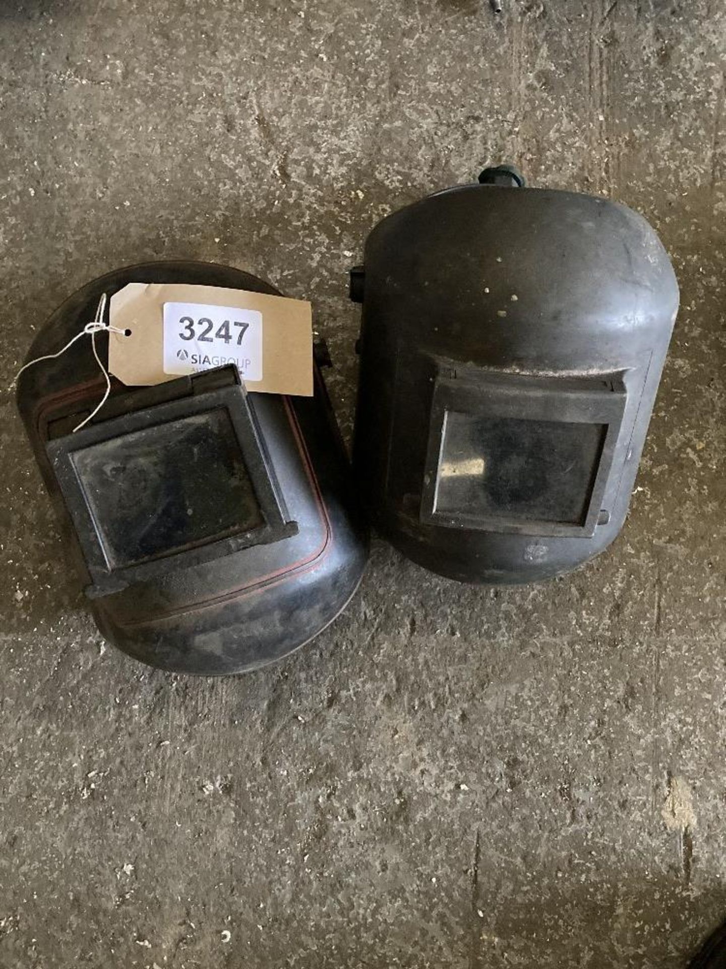 (2) Unbranded Welding Masks