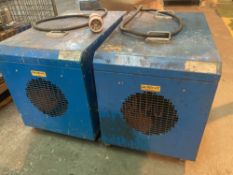 (2) 3-Phase Electric Heaters Model FF29T-14