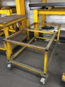 Steel framed mobile trolley