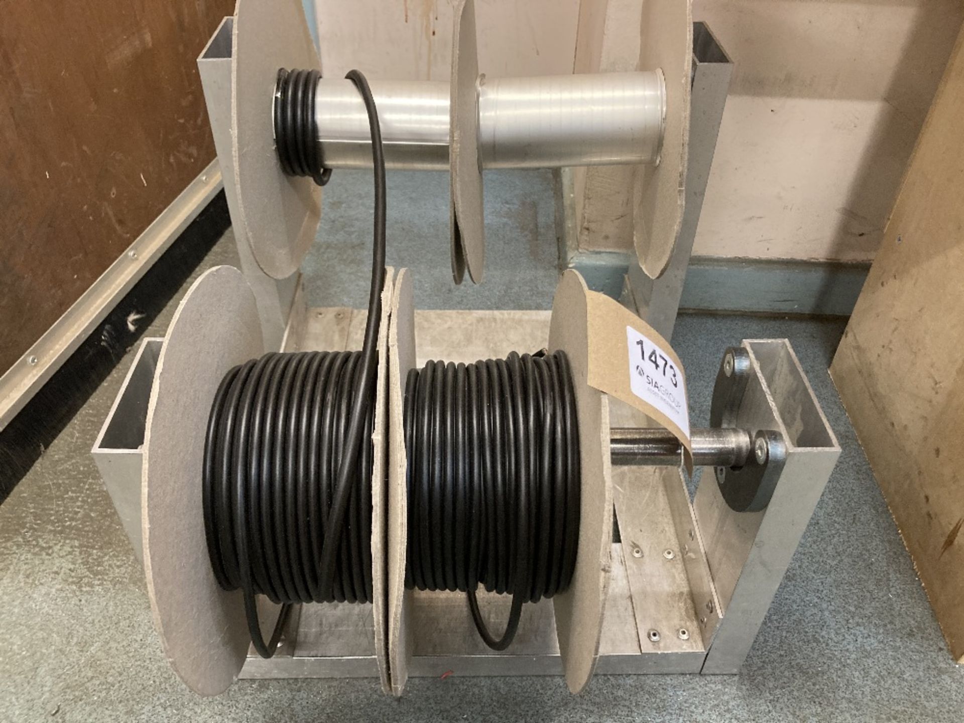 Bespoke wire reel holder