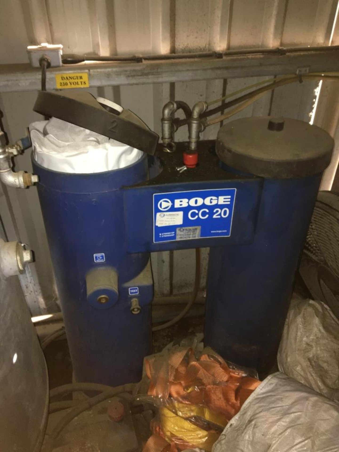 Boge CC20 oil/water sepatator
