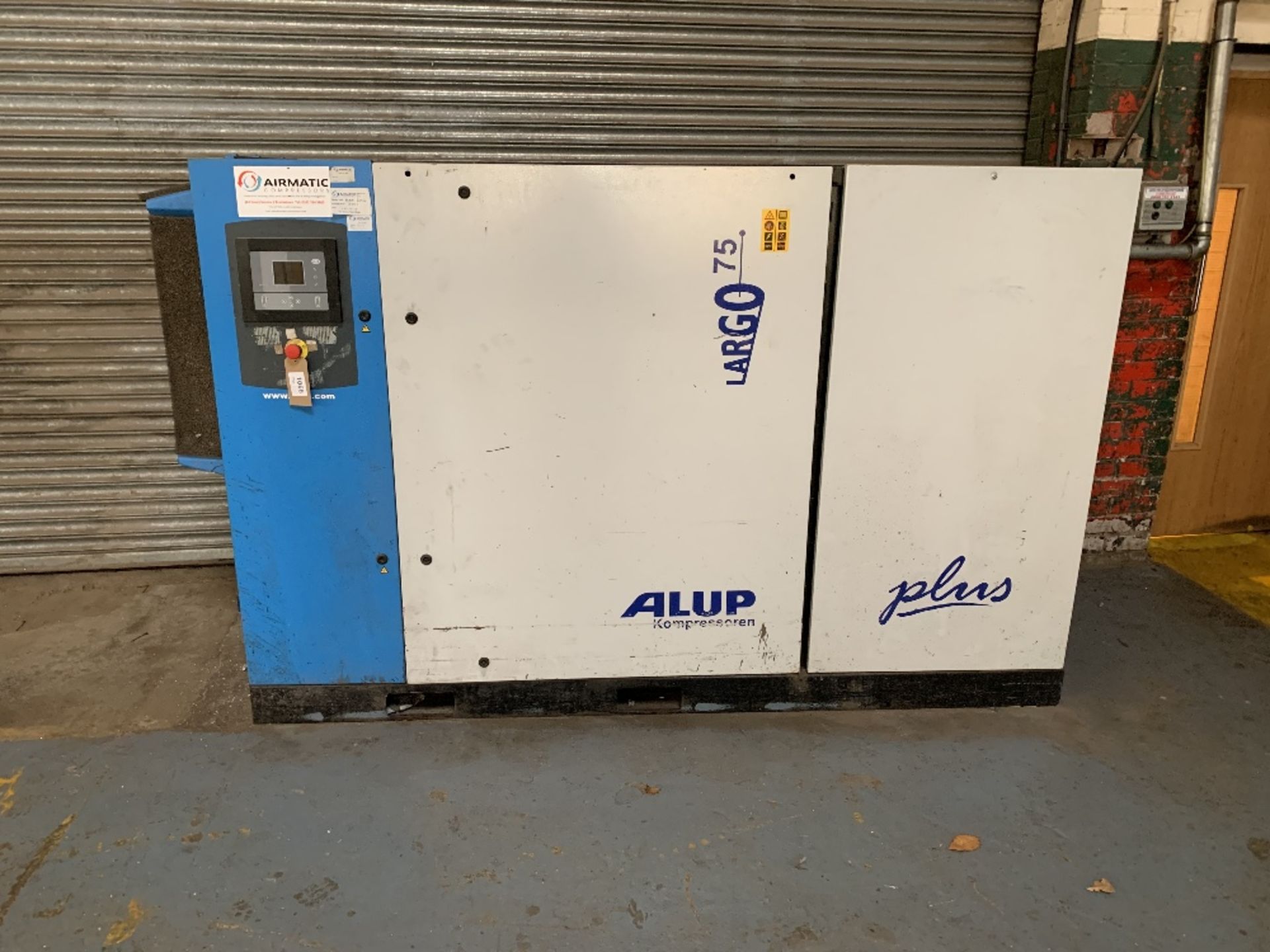 Alup Largo 75-8 compressor c/w dryer - Image 2 of 5