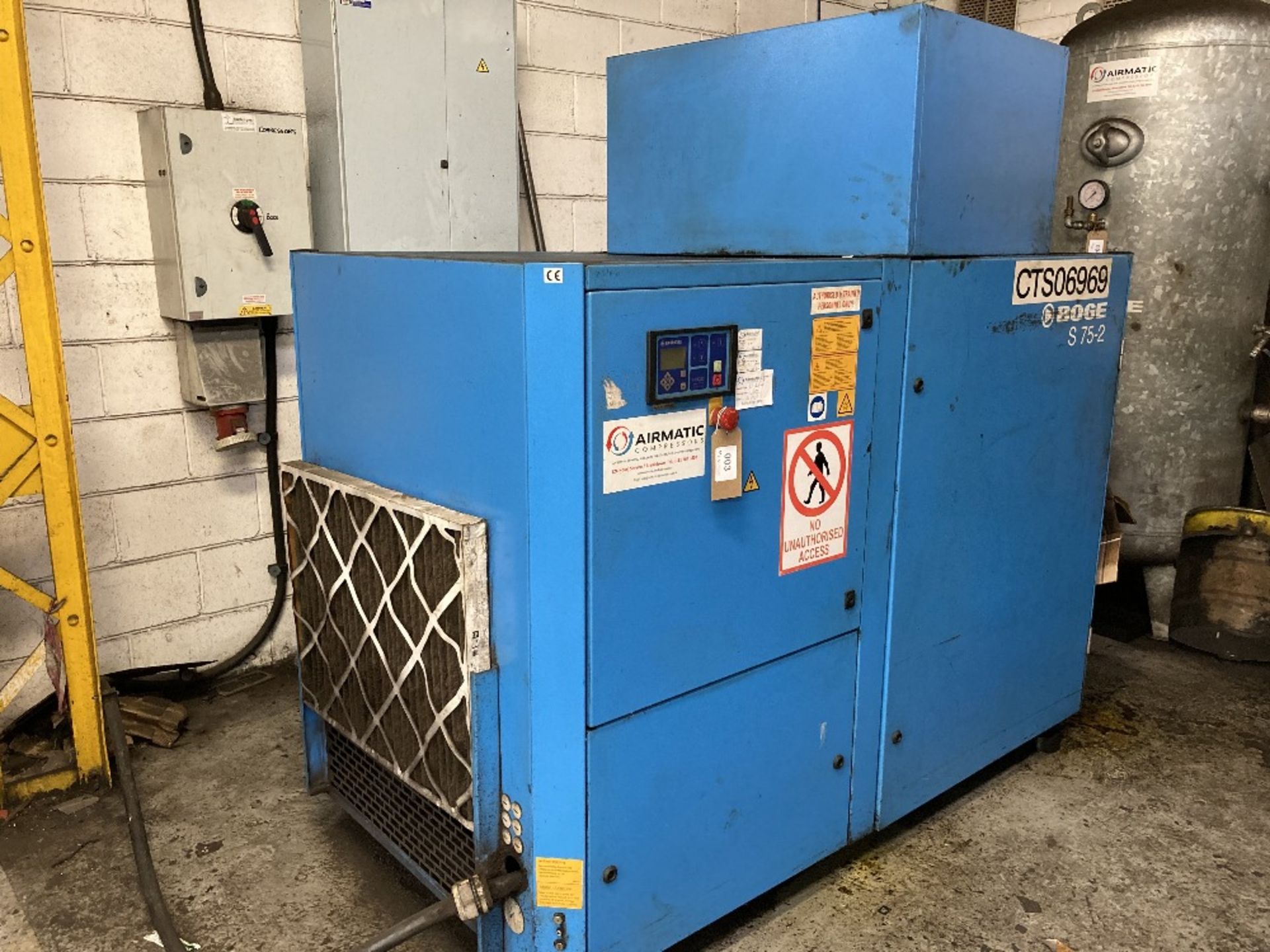 Boge S75-2 compressor - Image 2 of 4