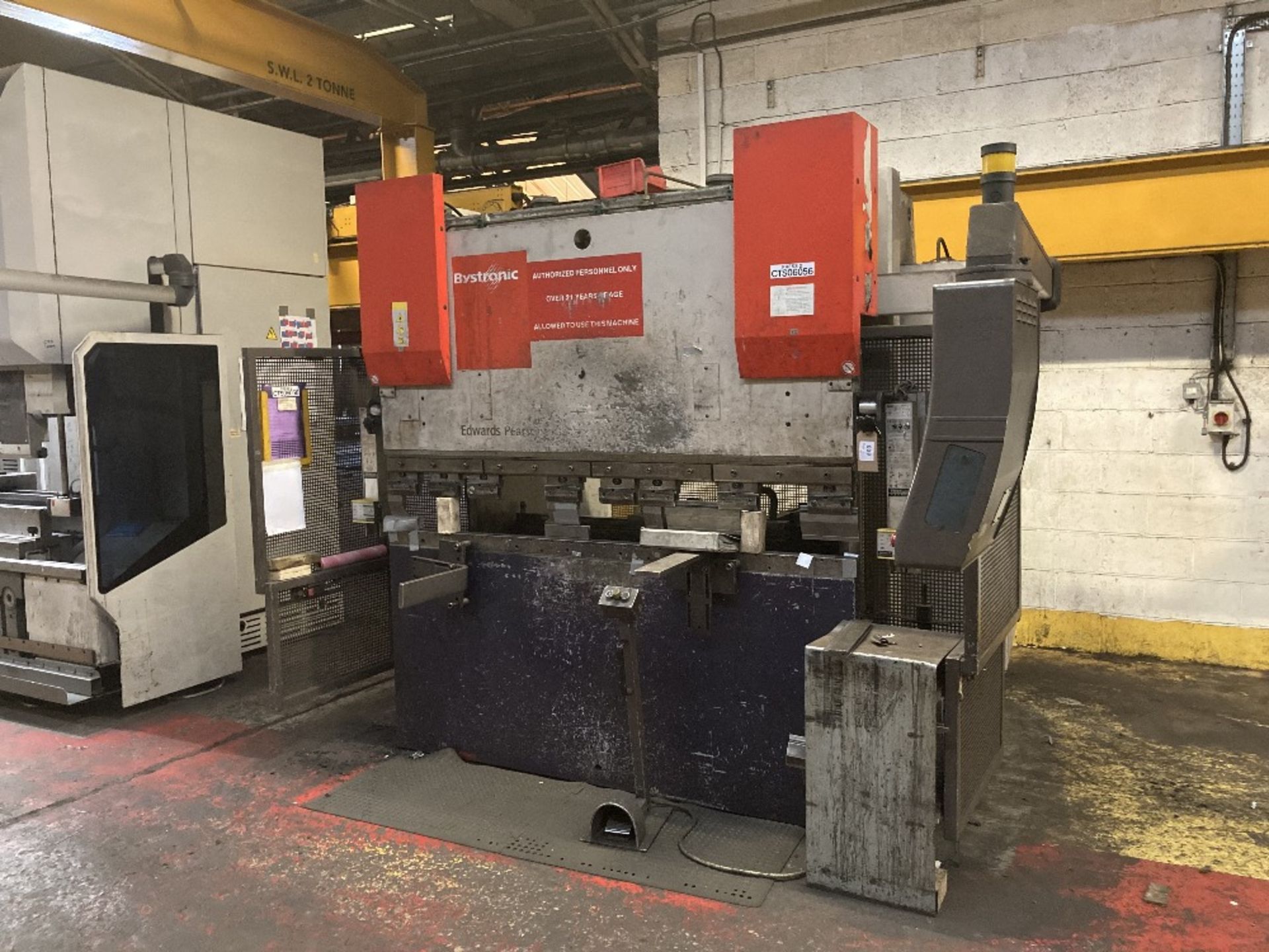 Edwards Pearson PR3 60x2050 press brake