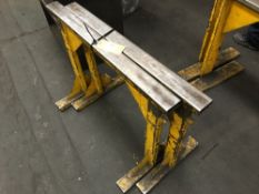 (2) Steel trestles