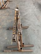 (2) Steel Trestles