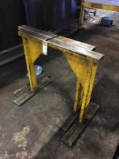 (2) Steel trestles