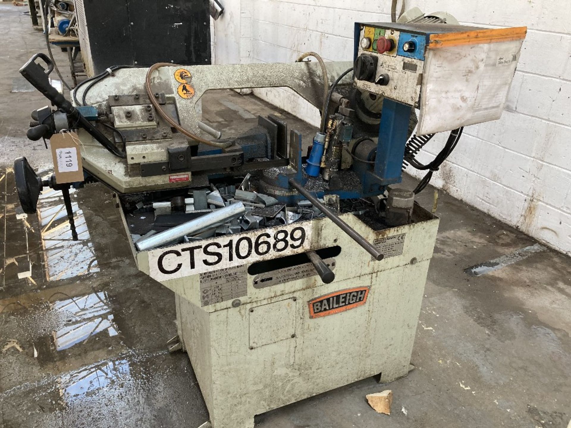 Baileigh Induistrial BS250M horizontal bandsaw