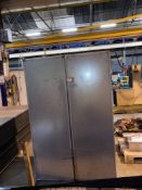 Galvanised 2-Door Cabinet