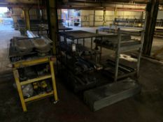 Large Quantity of Pressbrake Tooling c/w Racks, Trolleys & Steel Chest