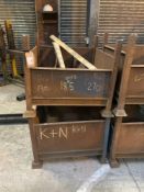 (2) Steel stillages