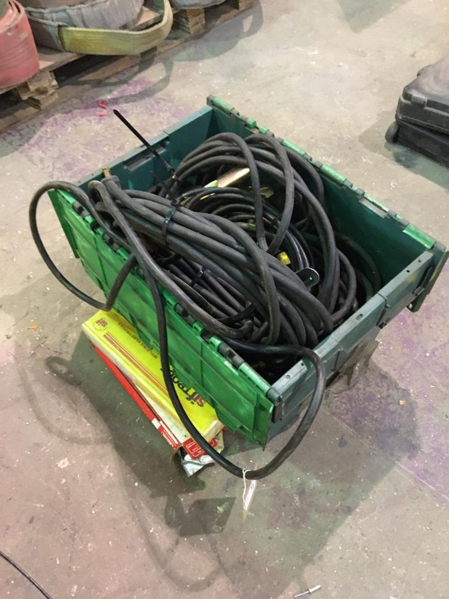 Quantity of scrap welding gun cable and earth clamps - Image 2 of 3