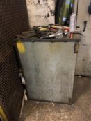 Steel tool cabinet