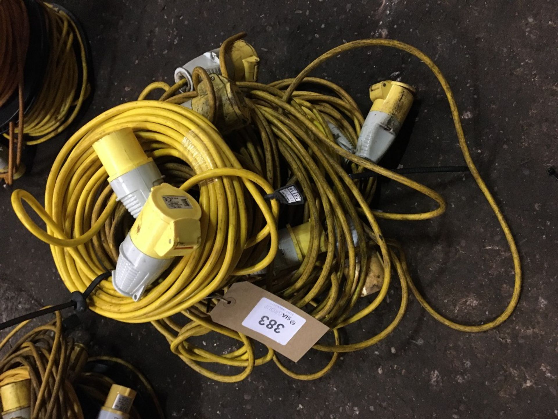 (6) 110V Extension Cables - Image 2 of 2