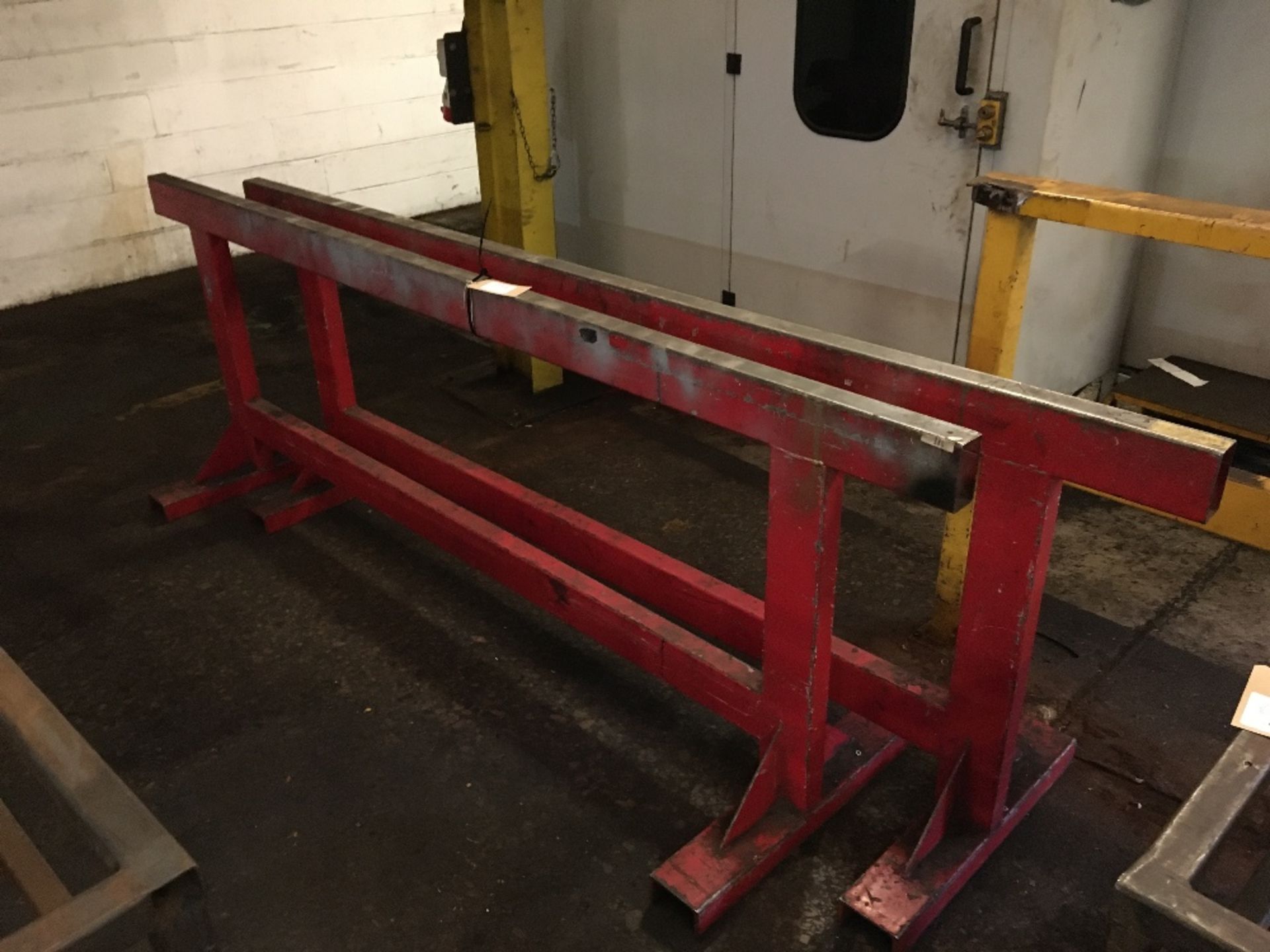 (2) Steel trestles