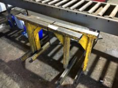 (2) Steel trestles