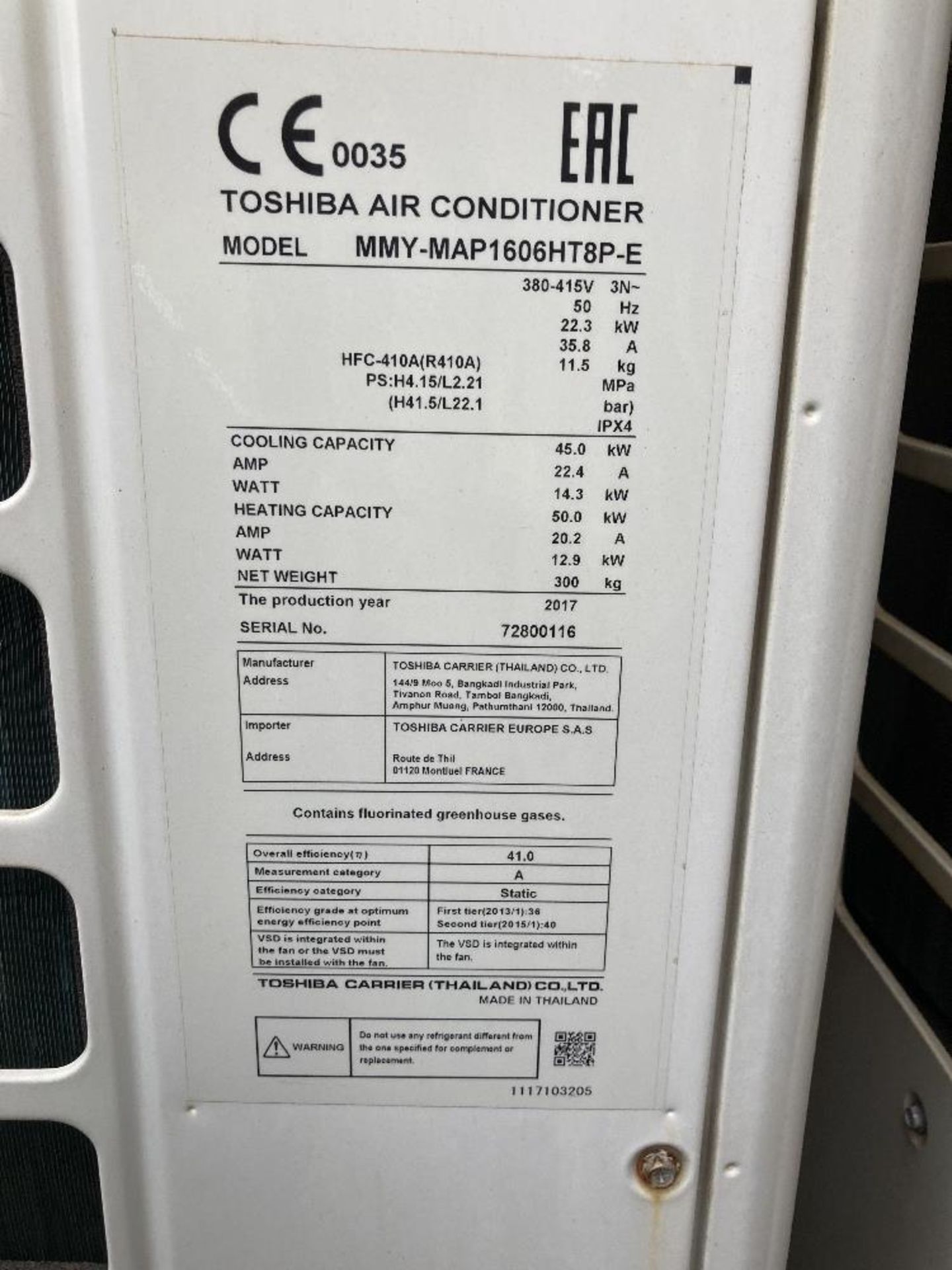 Toshiba VRF Air Conditioning System - Image 13 of 17