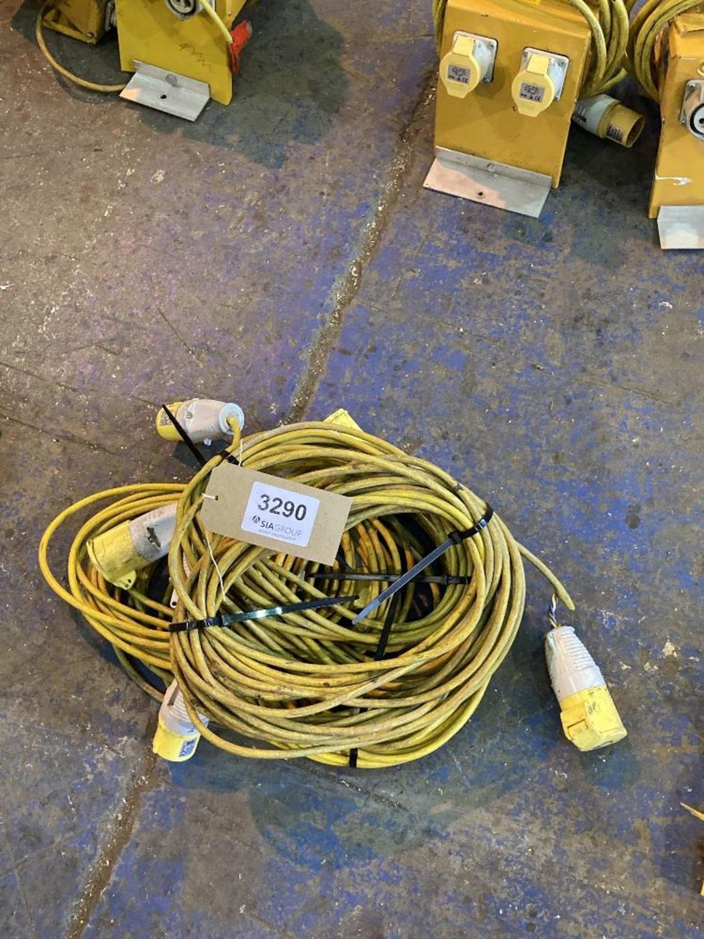 Quantity of 110v Extension Leads