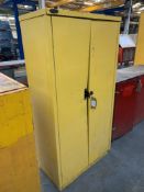 Steel 2 door storage cabinet