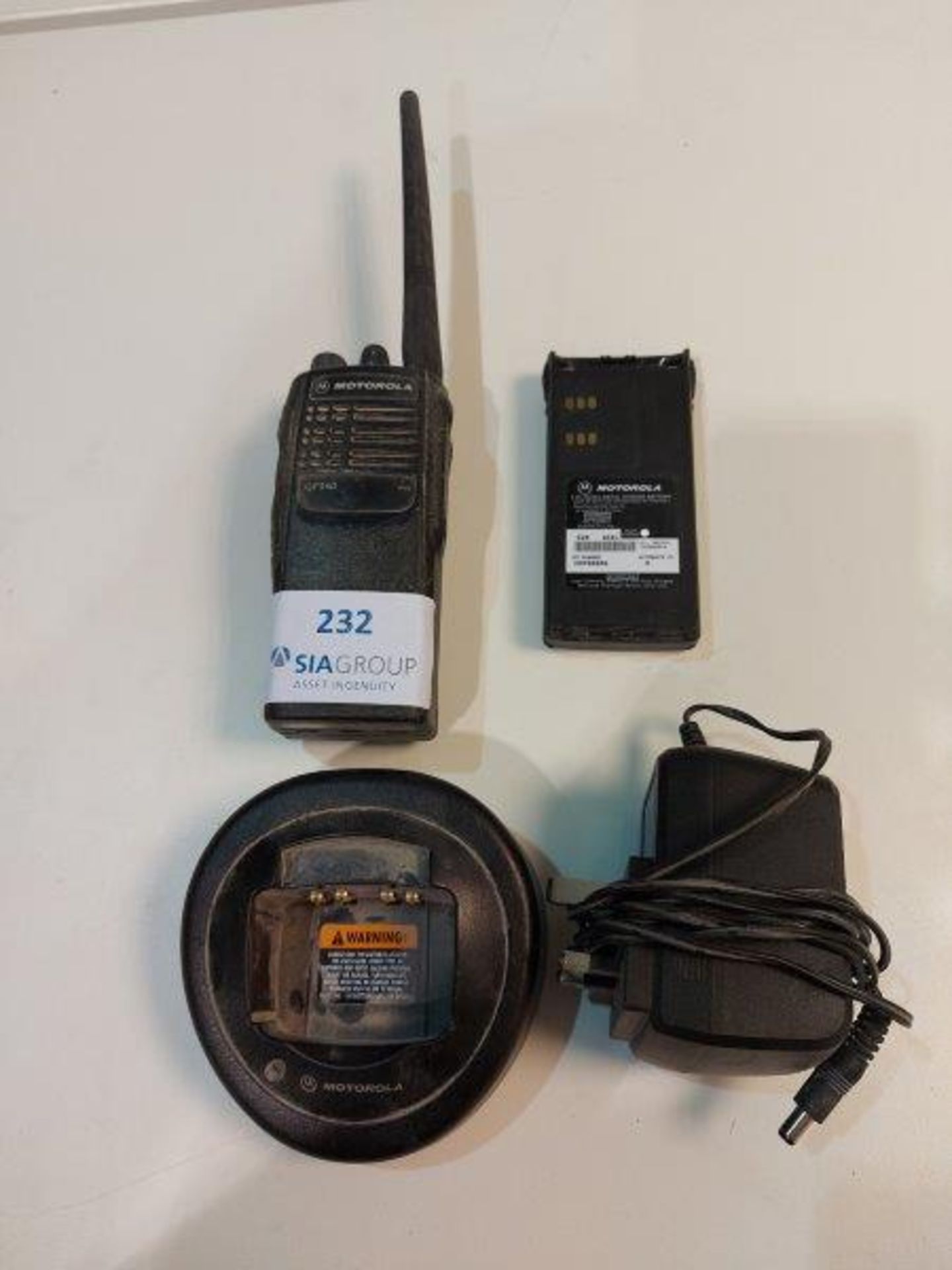 Motorola GP340 walkie talkie