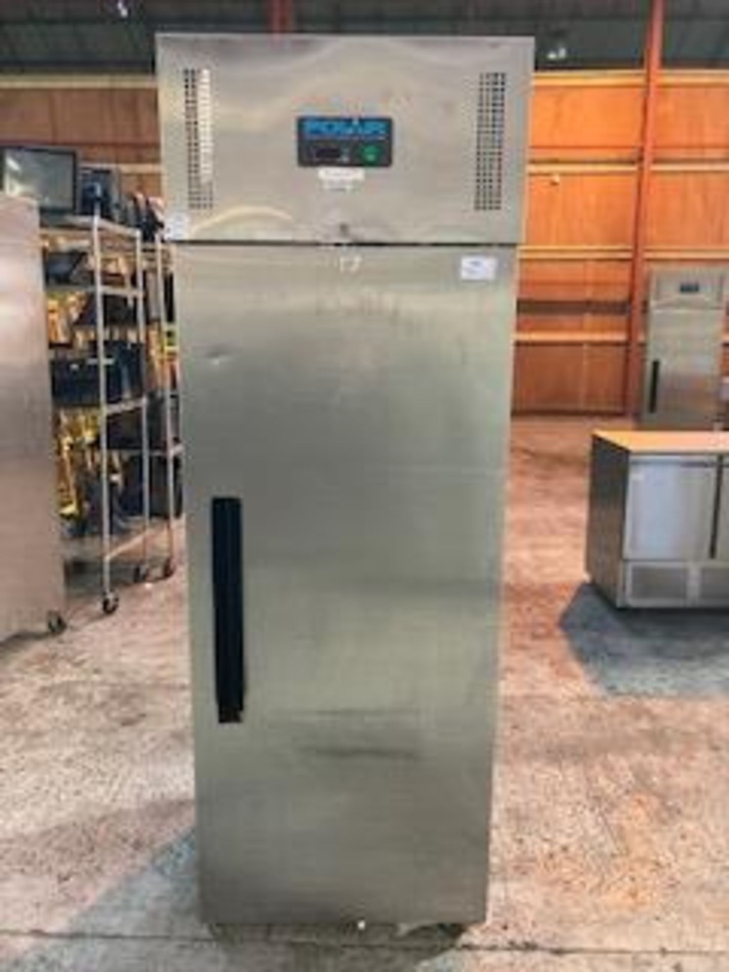 Polar G593 Single Door Upright Stainless Steel 600 Ltr Freezer