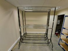 (4) Various garment rails