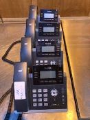 (4) Yealink T42S VoIP/SIP Phones